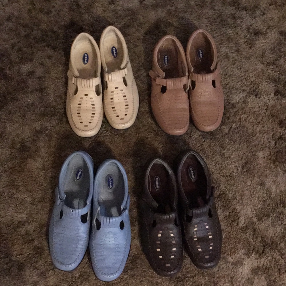Dr. Scholl’s 4 pairs size 10 medium Mary Jane styl